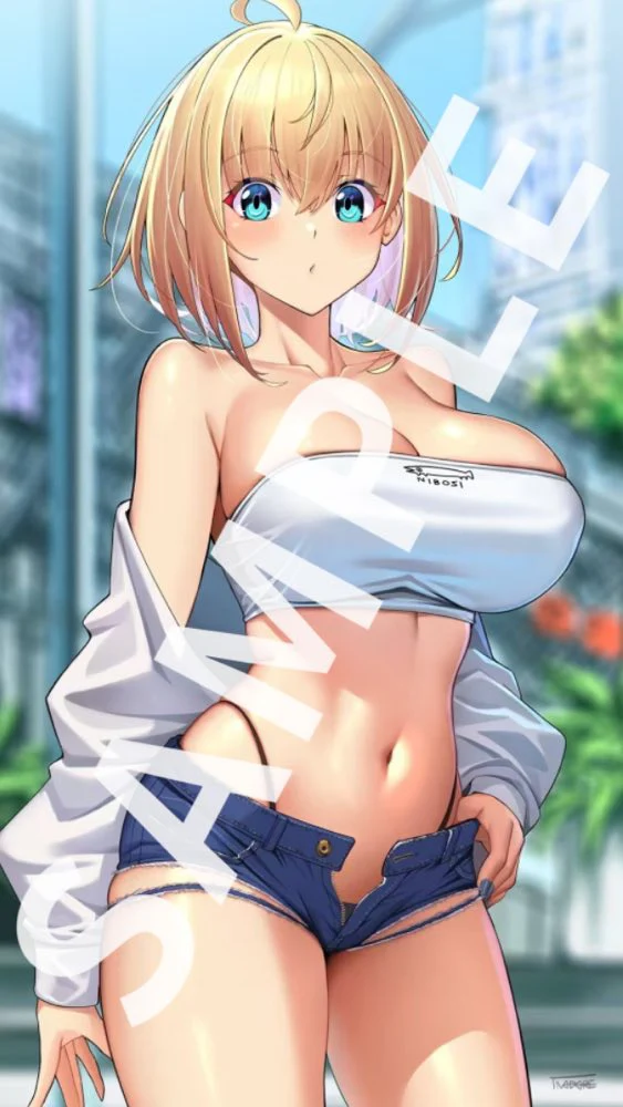 1/6 Sophia F. Shirring Tube Top Ver. illustration by Nadare Takamine Bonus Edition (Bunny Suit Planning) - Image 18