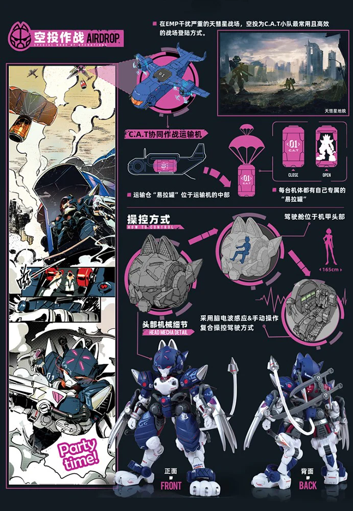 1/60 Super-Maneuver Armored Walker C.A.T-01 "SHADOW" - Image 9