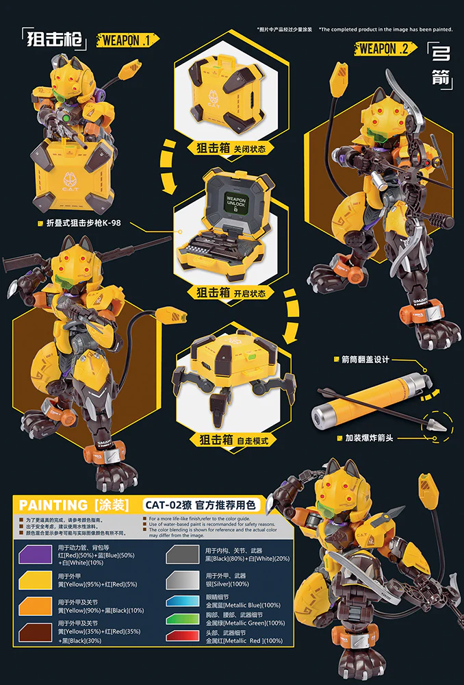 1/60 Super-Maneuver Armored Walker C.A.T-02 "SHARP TEETH" - Image 11