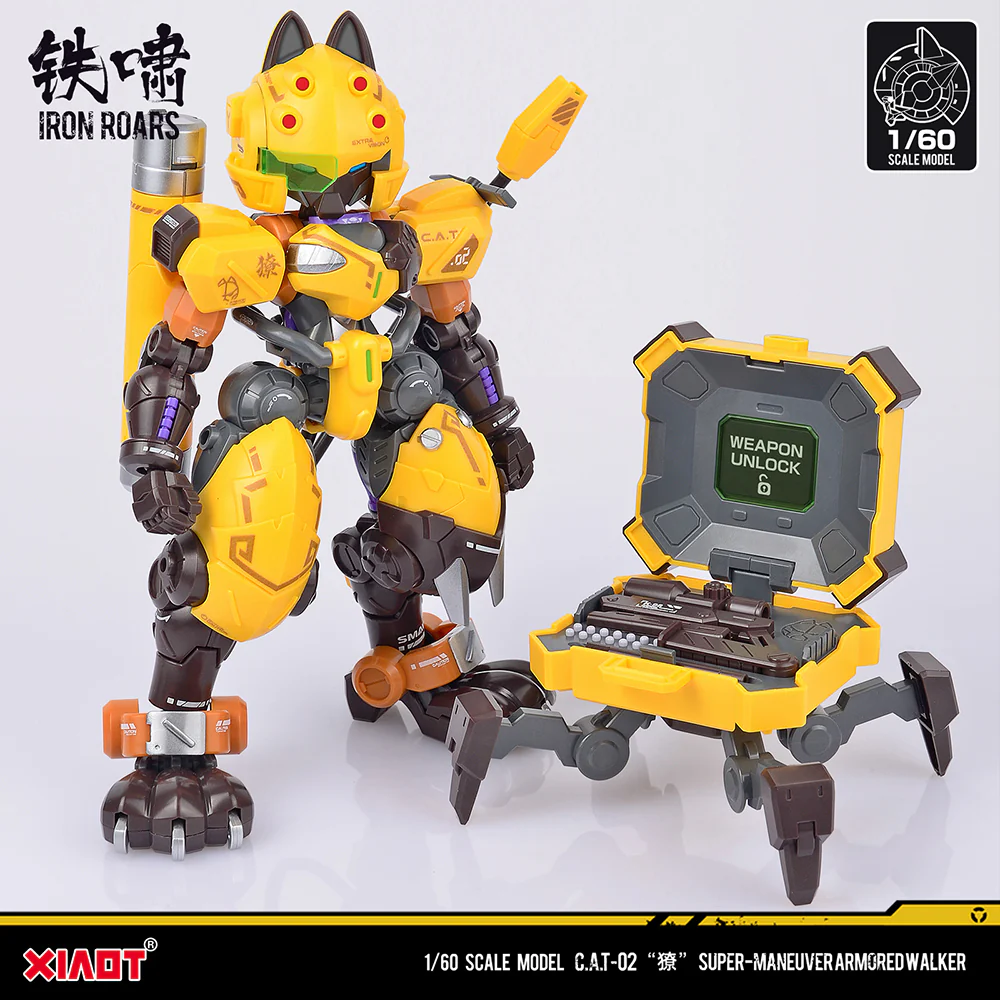 1/60 Super-Maneuver Armored Walker C.A.T-02 "SHARP TEETH" - Image 4