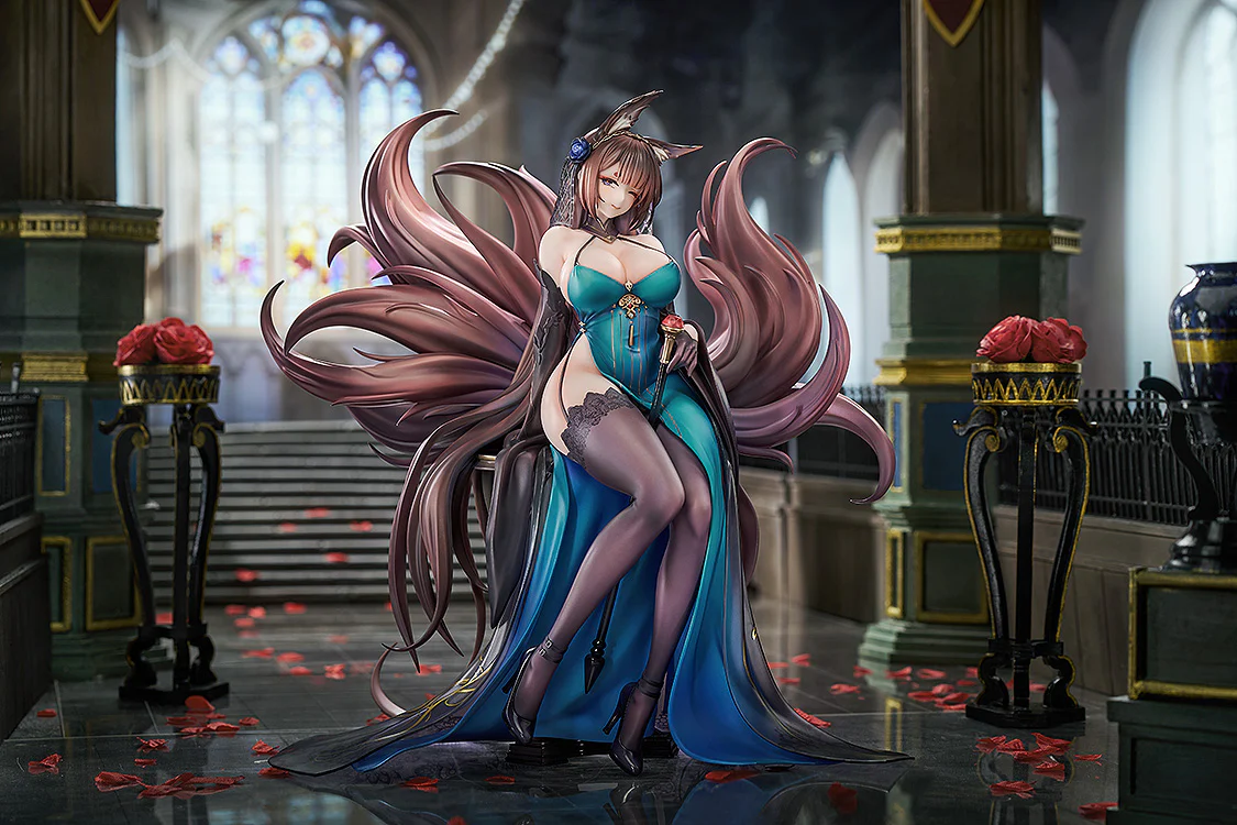 1/7 Amagi: Throne of Fallen Petals Ver. (Azur Lane) - Image 10