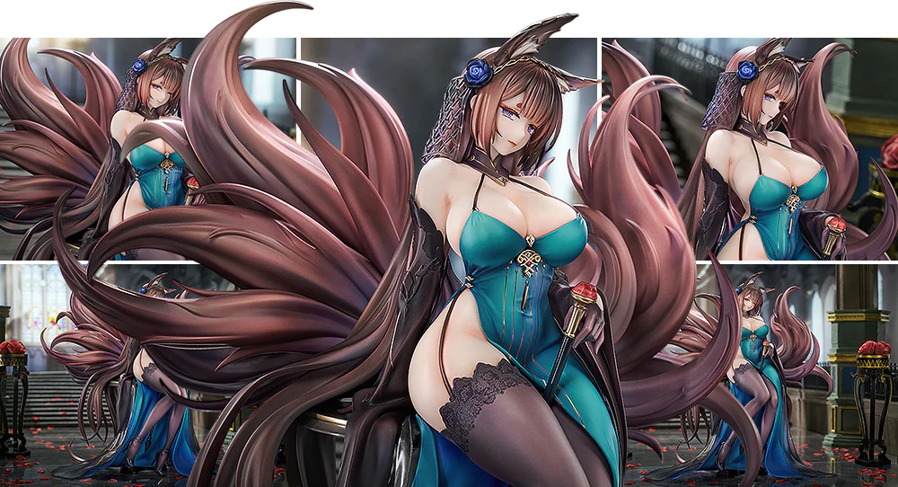 1/7 Amagi: Throne of Fallen Petals Ver. (Azur Lane) - Image 3