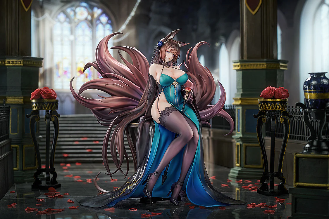 1/7 Amagi: Throne of Fallen Petals Ver. (Azur Lane) - Image 9