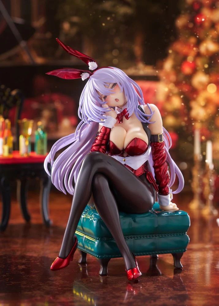 1/7 Bunny Style Tsuduri Amagasa "She Laughs Shy...I Feel Ashamed" Xmas Santa Ver. (Shy Girls in Love) - Image 2