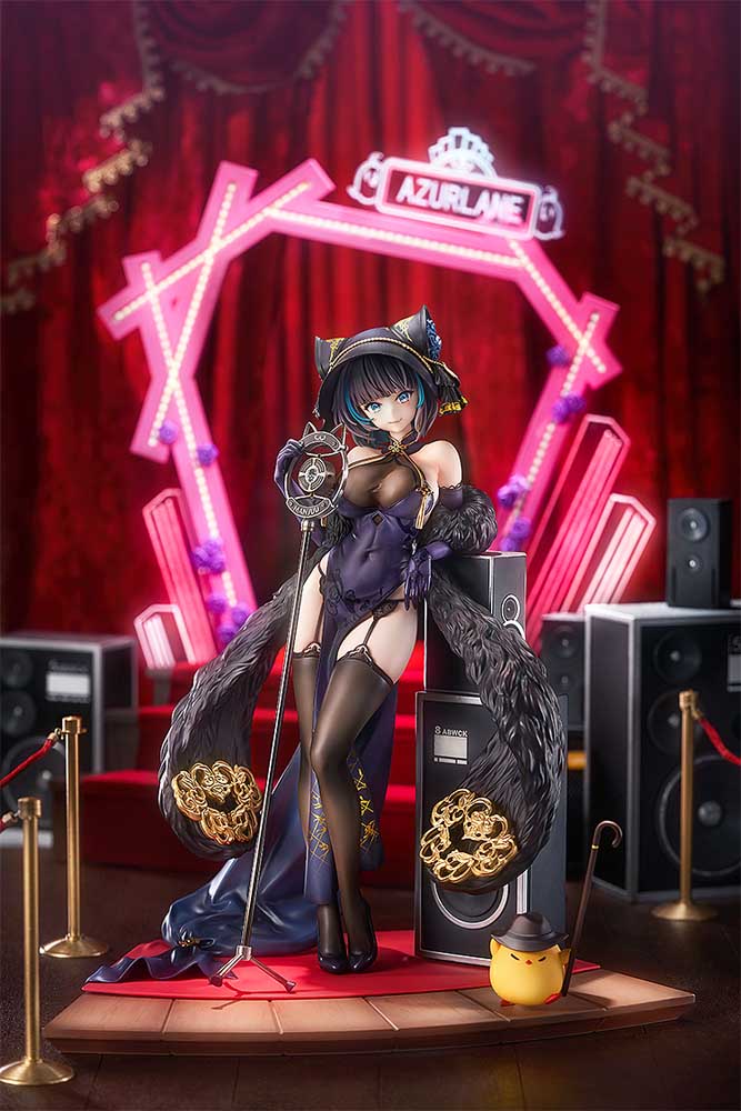 1/7 Cheshire: Cait Sith Crooner (Azur Lane) - Image 4