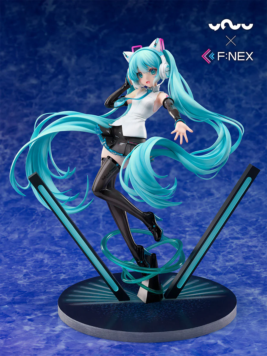 1/7 Hatsune Miku Cat Ear Headphone Ver. [YOWUxF:NEX] - Image 4