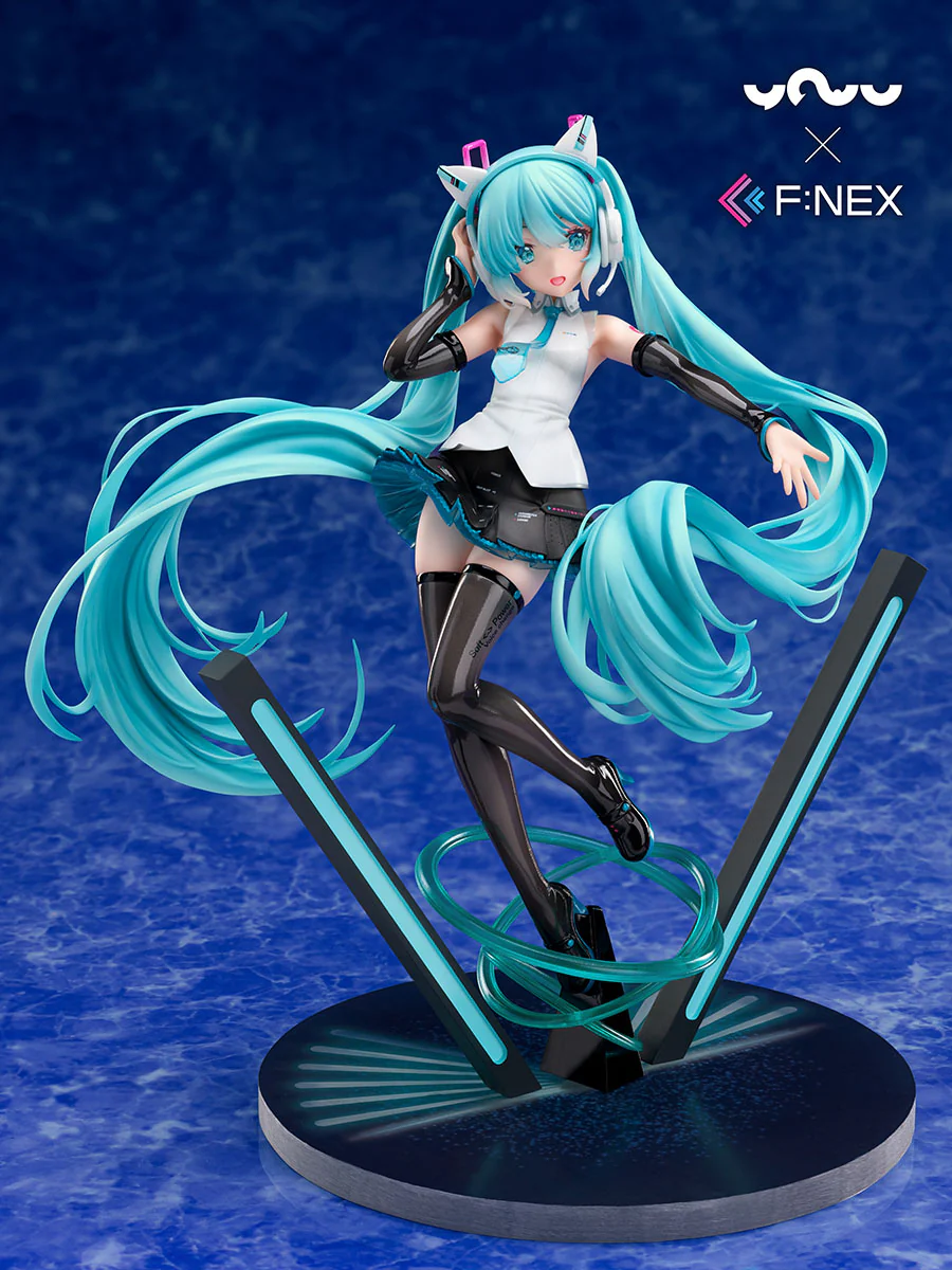 1/7 Hatsune Miku Cat Ear Headphone Ver. [YOWUxF:NEX] - Image 5