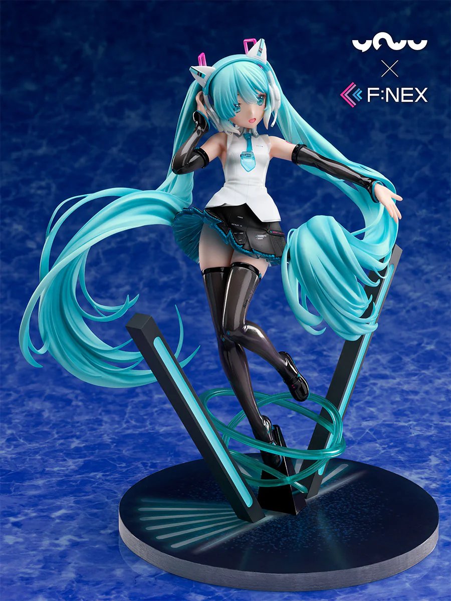 1/7 Hatsune Miku Cat Ear Headphone Ver. [YOWUxF:NEX] - Image 6