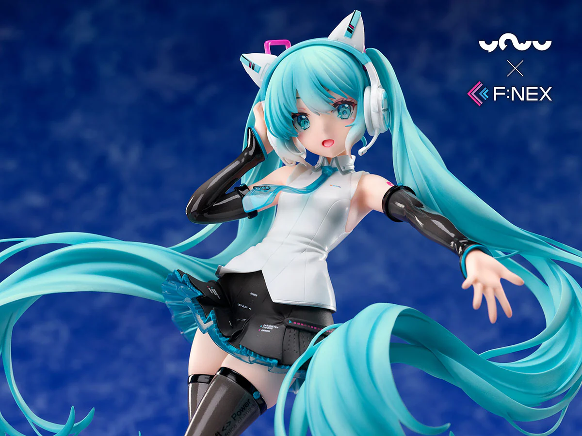 1/7 Hatsune Miku Cat Ear Headphone Ver. [YOWUxF:NEX] - Image 9
