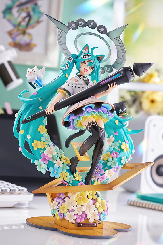 1/7 Hatsune Miku × Naoki Saito "My Figure Making!” The Painter Ver. - Image 13