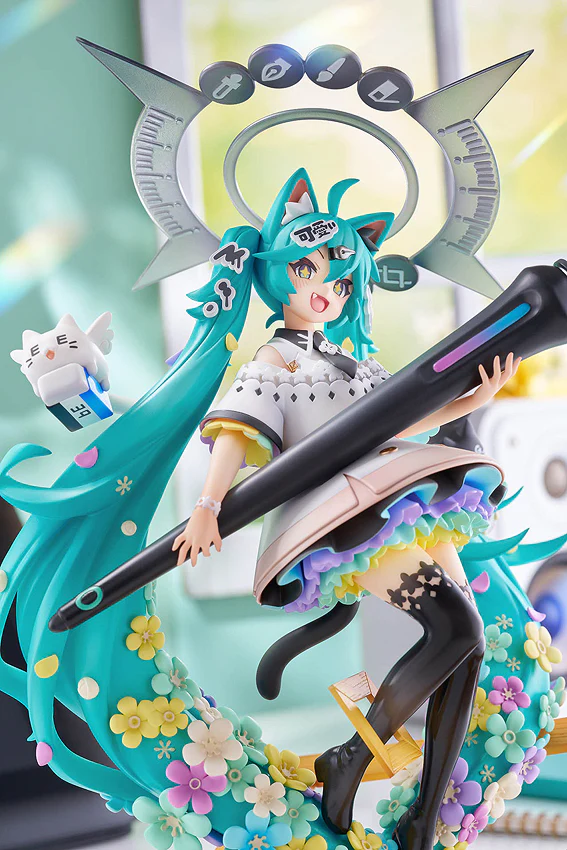 1/7 Hatsune Miku × Naoki Saito "My Figure Making!” The Painter Ver. - Image 14