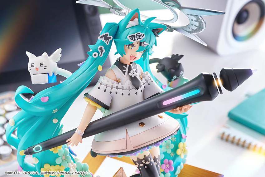 1/7 Hatsune Miku × Naoki Saito "My Figure Making!” The Painter Ver. - Image 19