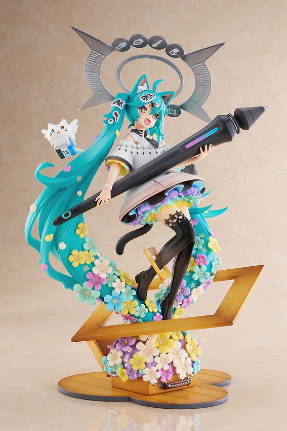 1/7 Hatsune Miku × Naoki Saito "My Figure Making!” The Painter Ver. - Image 5