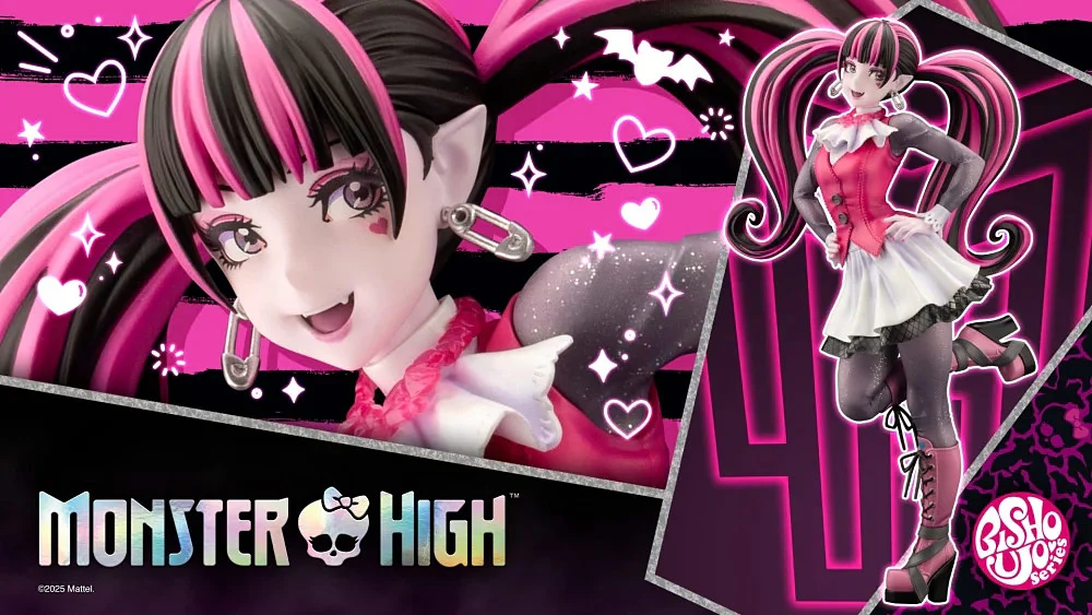 1/7 Monster High Bishoujo Statue: Draculaura - Image 3