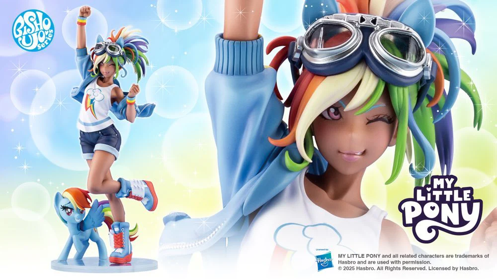 1/7 My Little Pony Bishoujo Statue: Rainbow Dash - Image 2