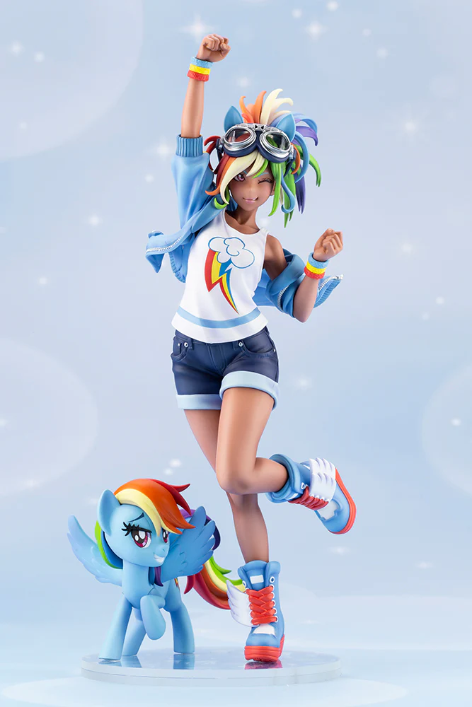 1/7 My Little Pony Bishoujo Statue: Rainbow Dash - Image 4