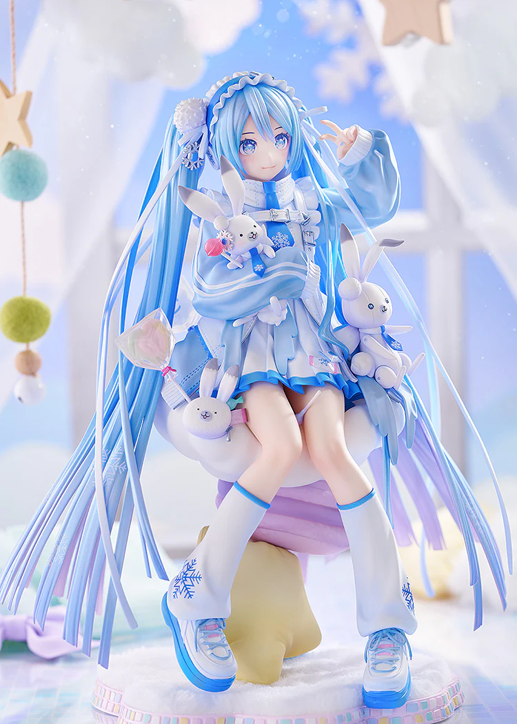 1/7 Snow Miku: Yukiiro Pop Ver. - Image 11
