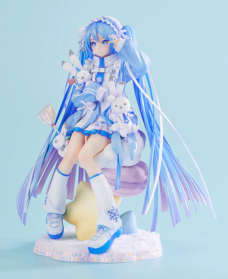 1/7 Snow Miku: Yukiiro Pop Ver. - Image 5