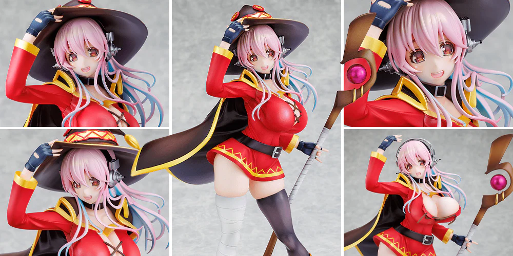 1/7 Super Sonico Megumin Collaboration Ver. (KonoSuba: God's Blessing on this Wonderful World!) - Image 3