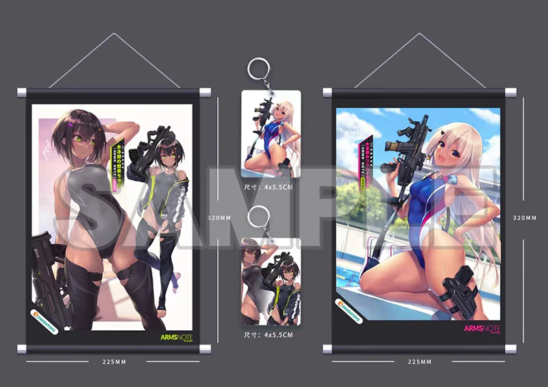 1/7 Swim Team Bucho-chan and Kouhai-chan Set (Arms Note) - Image 11