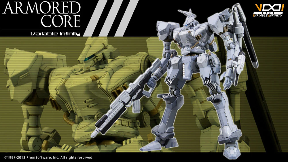 1/72 Aspina White Glint (Armored Core 4) - Image 9