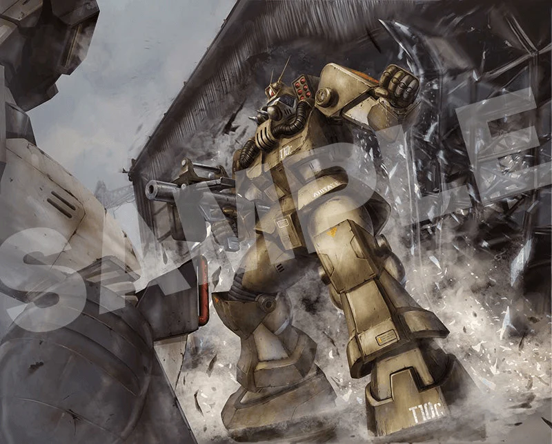 1/72 COMBAT ARMORS MAX 09: Abitate T10C Block Head X-Nebula (Fang of the Sun Dougram) - Image 2