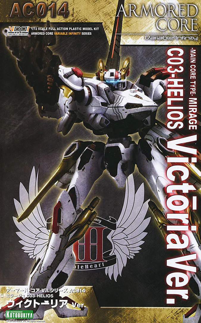 1/72 Mirage C-03-Helios Victoria (Armored Core V.I.) - Image 2