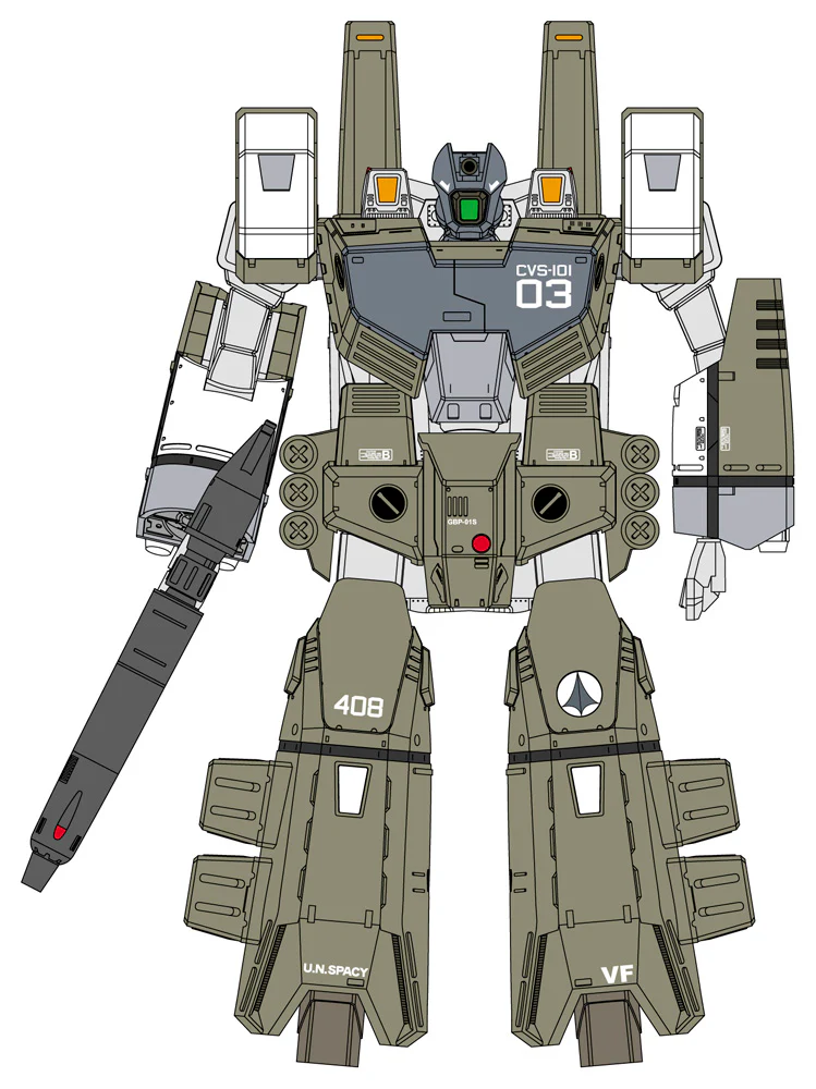 1/72 VF-1A Armored Valkyrie Operation Bulls Eye Part 1 - Image 7