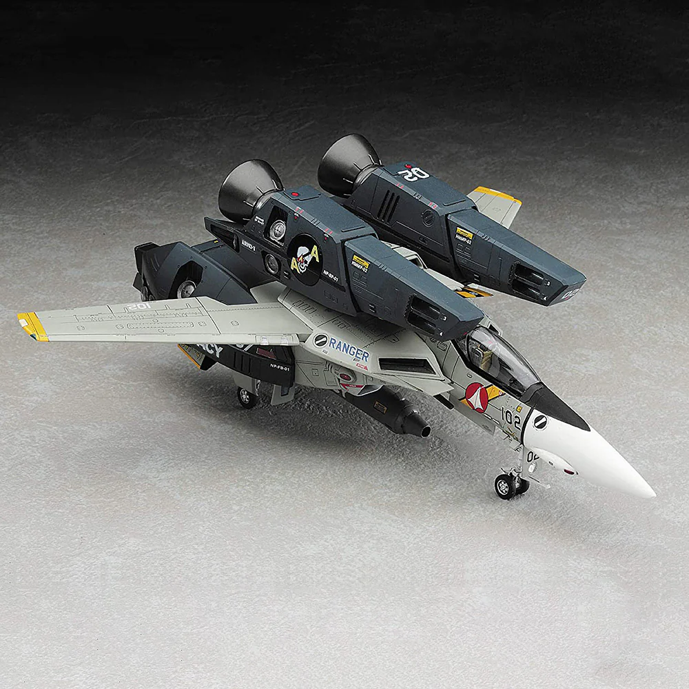 1/72 VF-1J Super/Strike Valkyrie SVF-41 Black Aces Fighter Mode