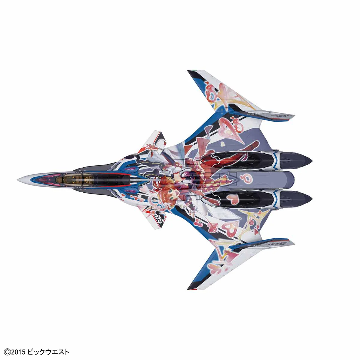 1/72 VF-31J Siegfried (Hayate Immelman Custom) Deculture Ver. - Image 3