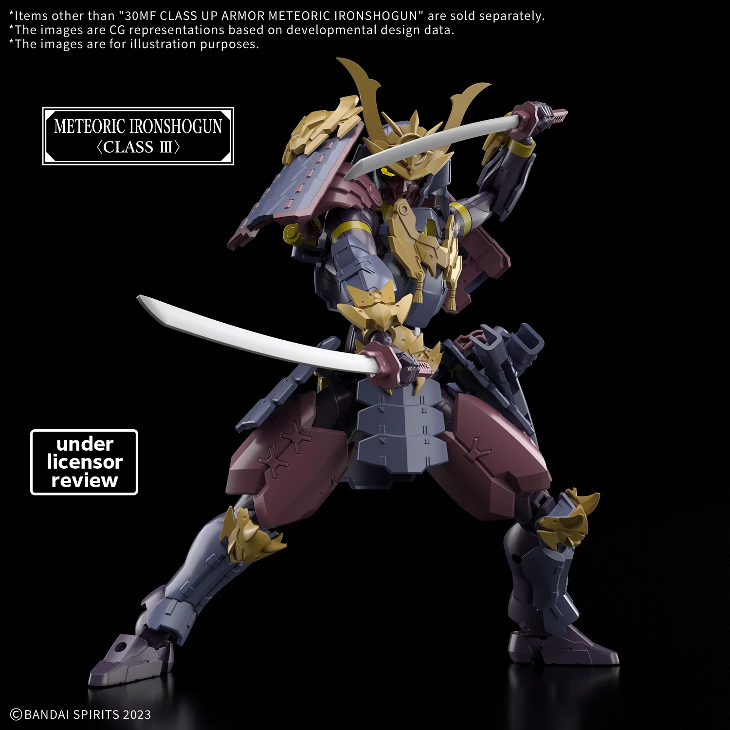 30MF Class-Up Armor (Meteoric Ironshogun) - Image 3
