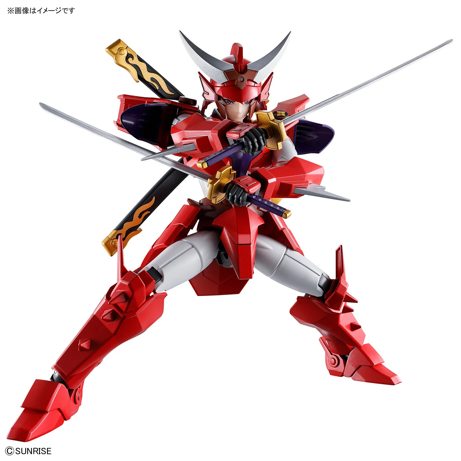 30MF Yoroi-Shinden Samurai Troopers Gai of the Heat (Ronin Warriors) - Image 13