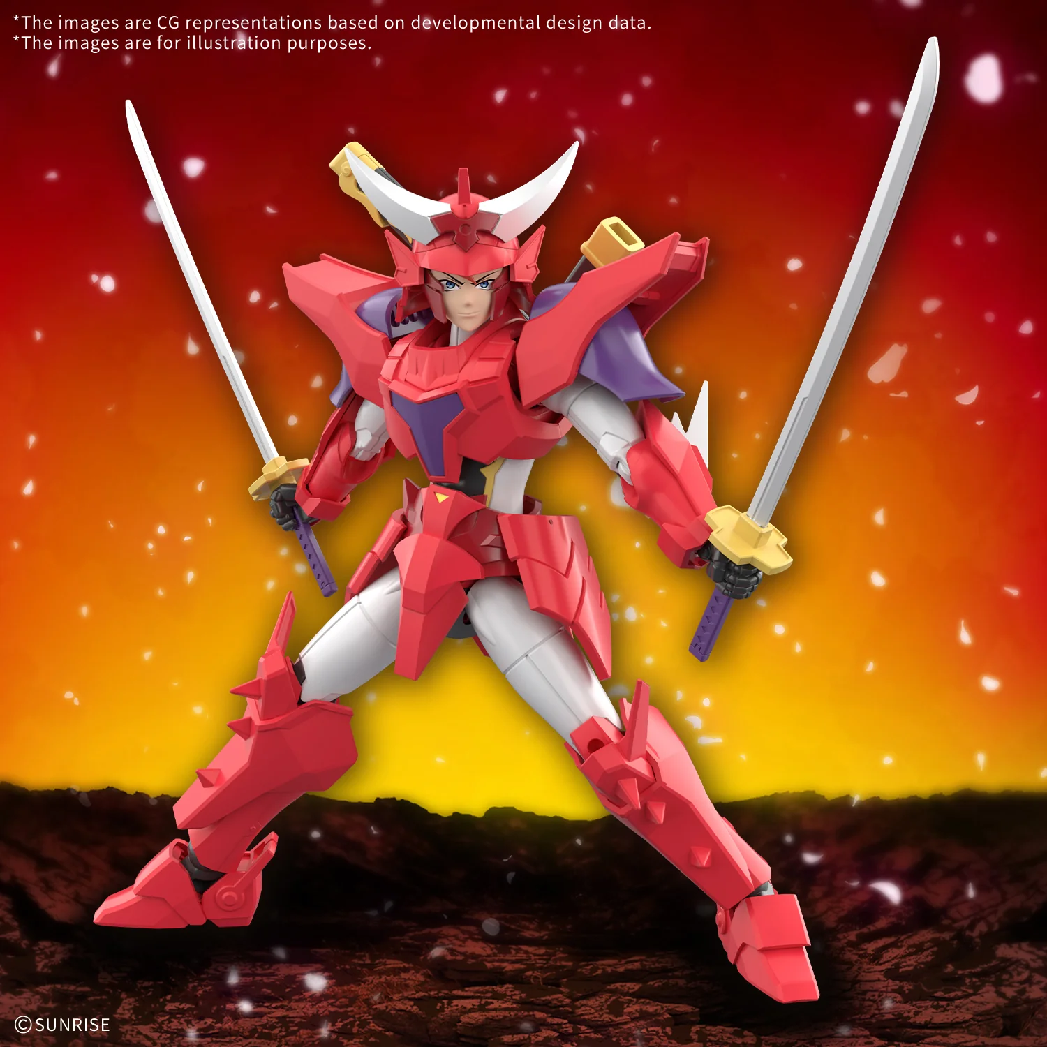 30MF Yoroi-Shinden Samurai Troopers Gai of the Heat (Ronin Warriors) - Image 14