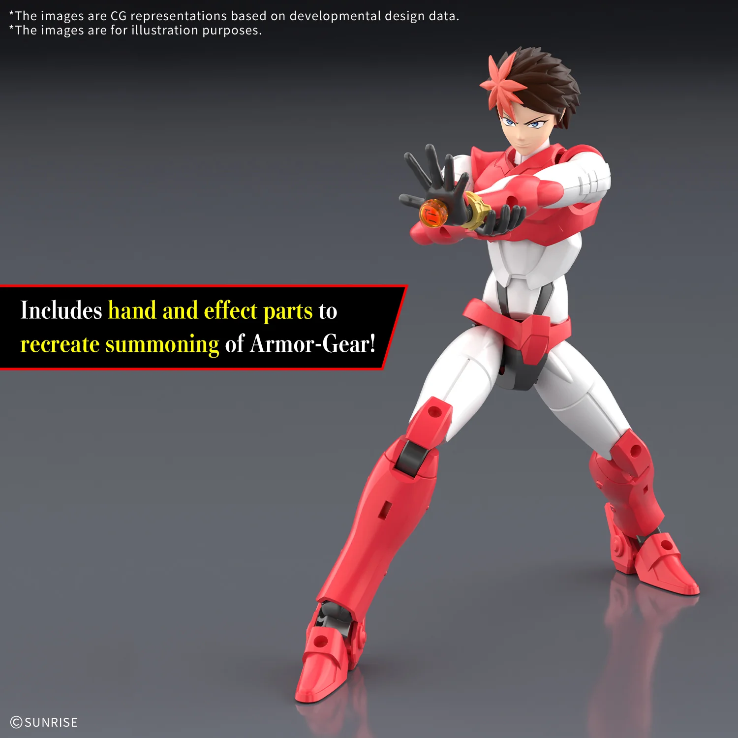 30MF Yoroi-Shinden Samurai Troopers Gai of the Heat (Ronin Warriors) - Image 16