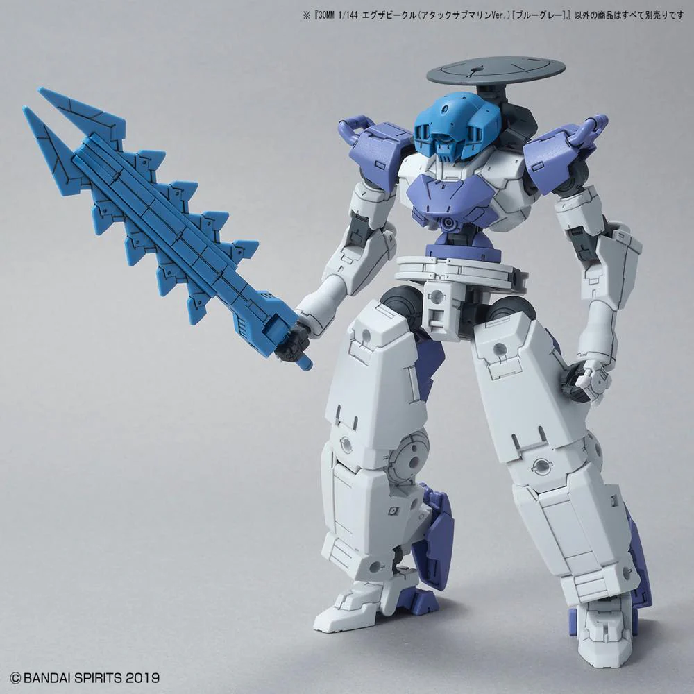 30MM Extended Armament Vehicle EV-06 Attack Submarine (Blue Gray) - Image 8