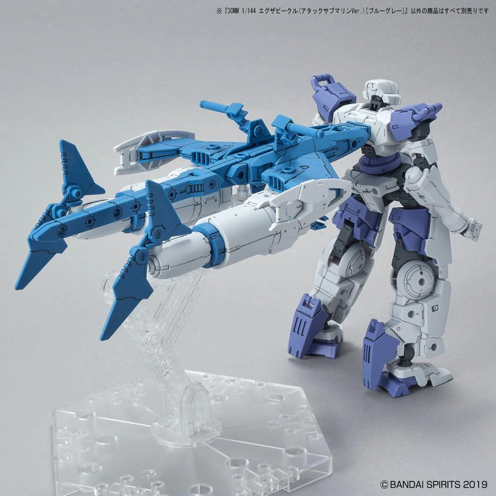 30MM Extended Armament Vehicle EV-06 Attack Submarine (Blue Gray) - Image 9