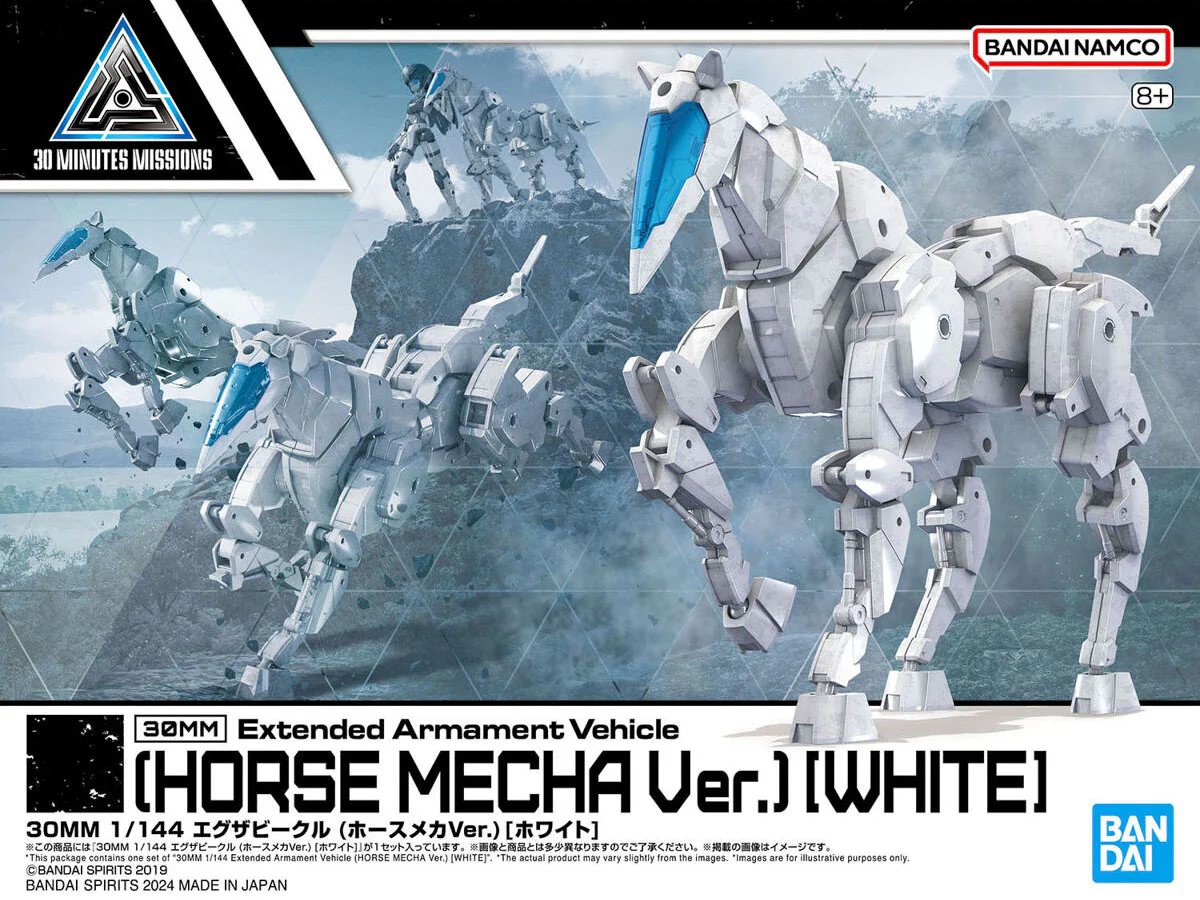 30MM Extended Armament Vehicle EV-17 Horse Mecha (White) - Image 15
