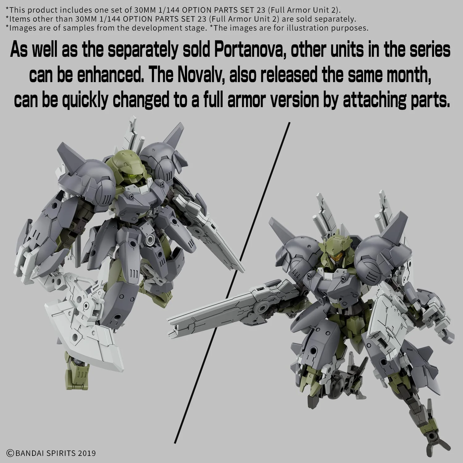 30MM Option Parts Set 23 (Full Armor Unit 2) - Image 3