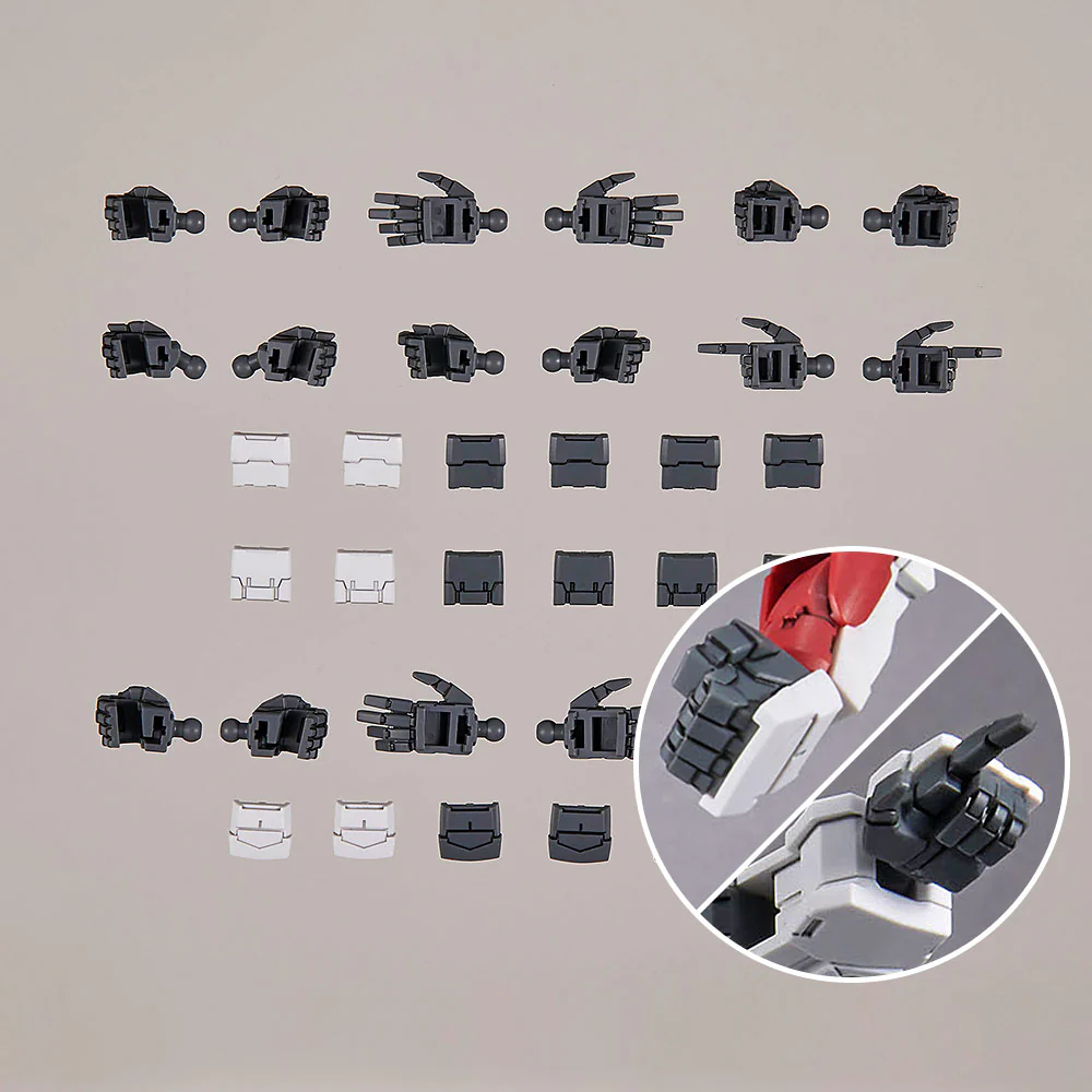 30MM W-23 Option Parts Set 12 (Hand Parts / Multi-joint)