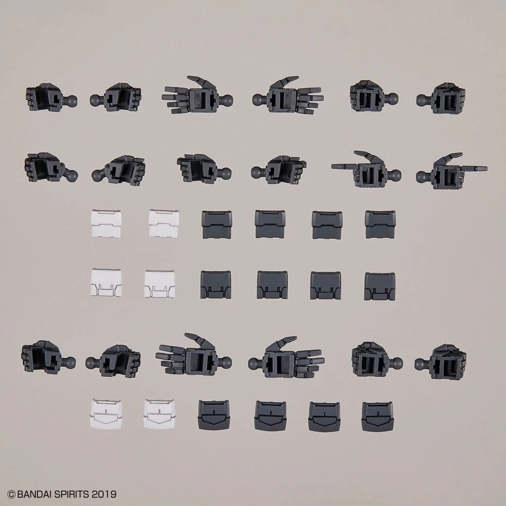 30MM W-23 Option Parts Set 12 (Hand Parts / Multi-joint) - Image 2
