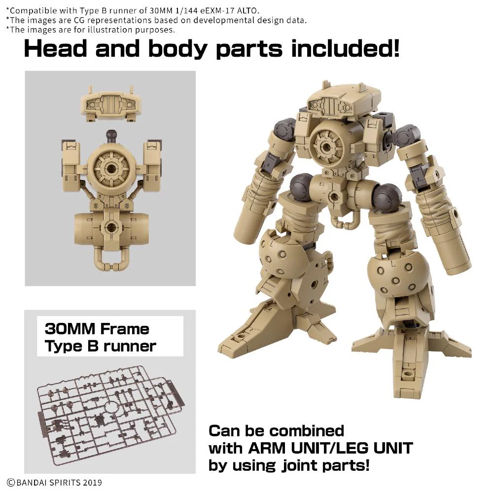 30MM W-32 Option Parts Set 18 (Arm Unit / Leg Unit 2) - Image 5