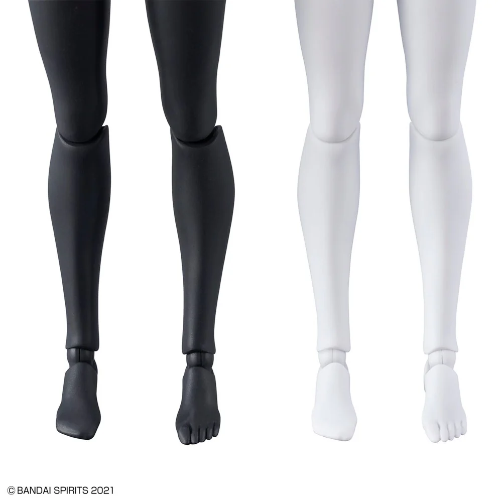 30MS Option Body Parts Arm Parts & Leg Parts [White/Black] - Image 3