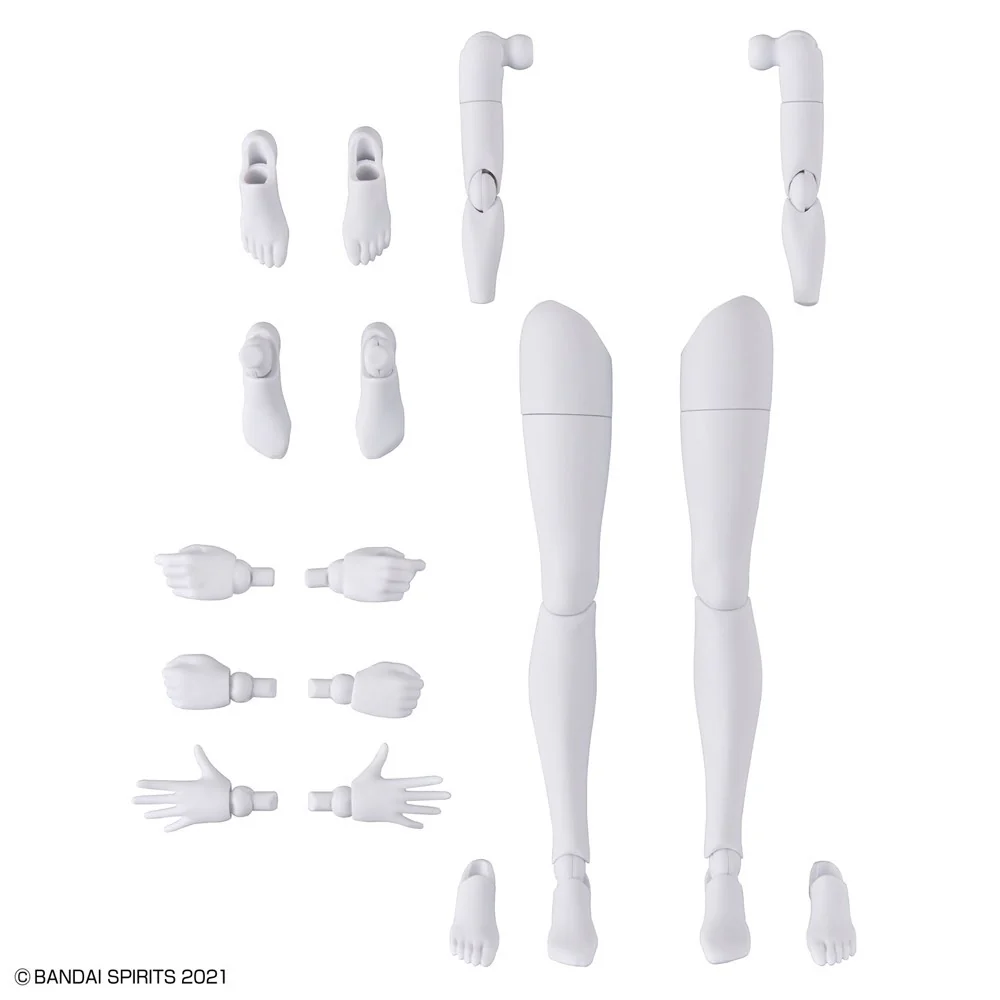 30MS Option Body Parts Arm Parts & Leg Parts [White/Black] - Image 5