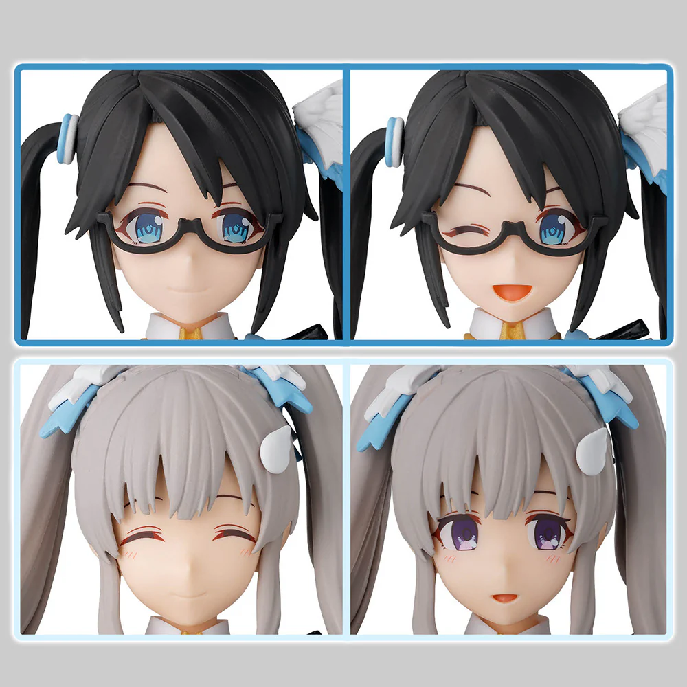30MS Option Hairstyle & Face Parts Set (Yuika Mitsumine/Kiriko Yukoku) - Image 2