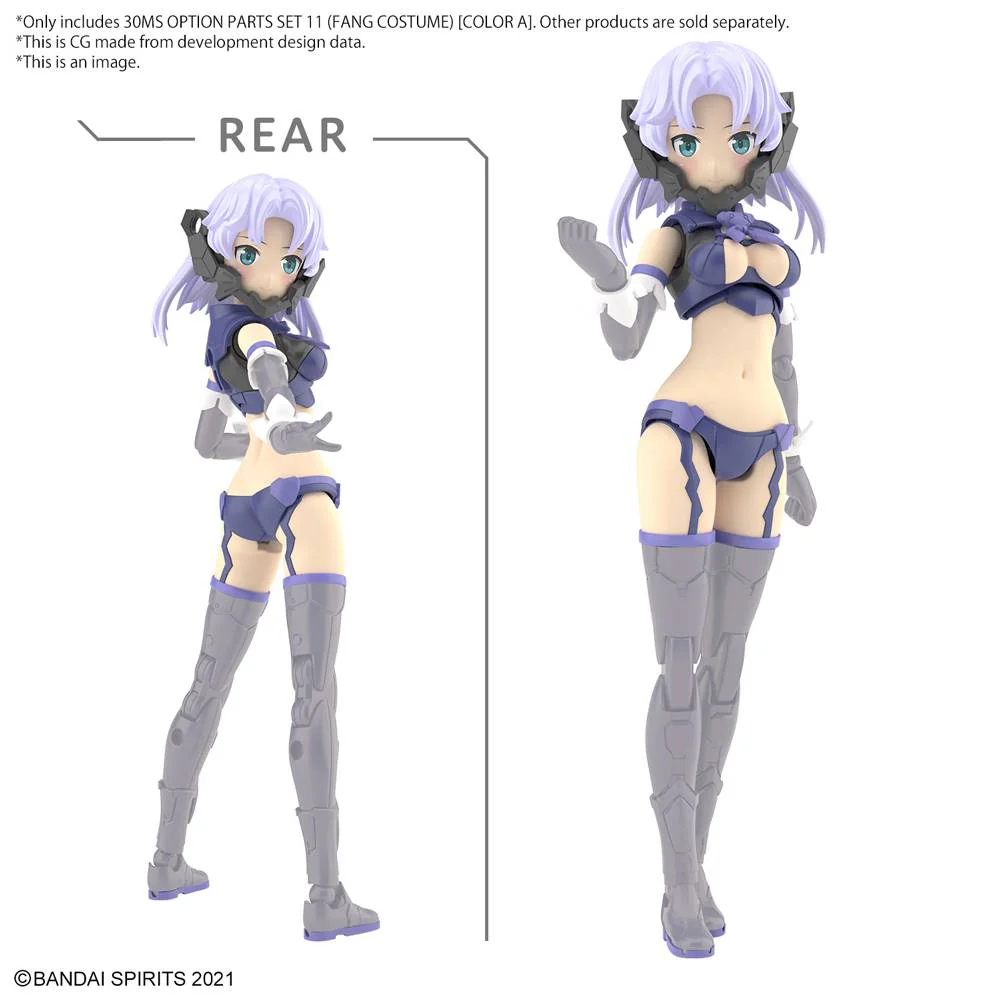 30MS Option Parts Set 11 (Fang Costume) [Color A] - Image 12