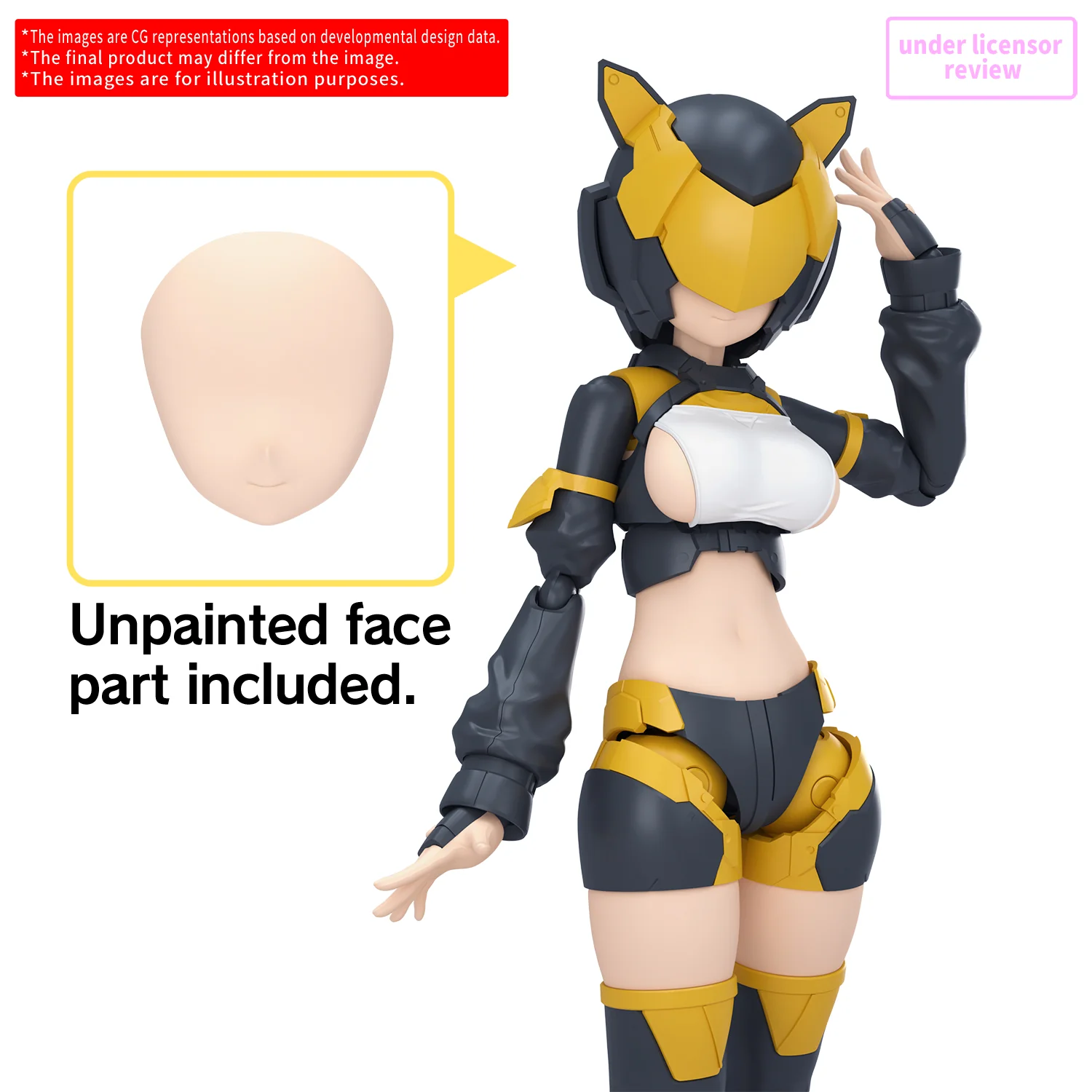 30MS Option Parts Set 28 (Action Wear α) [Color A] - Image 3