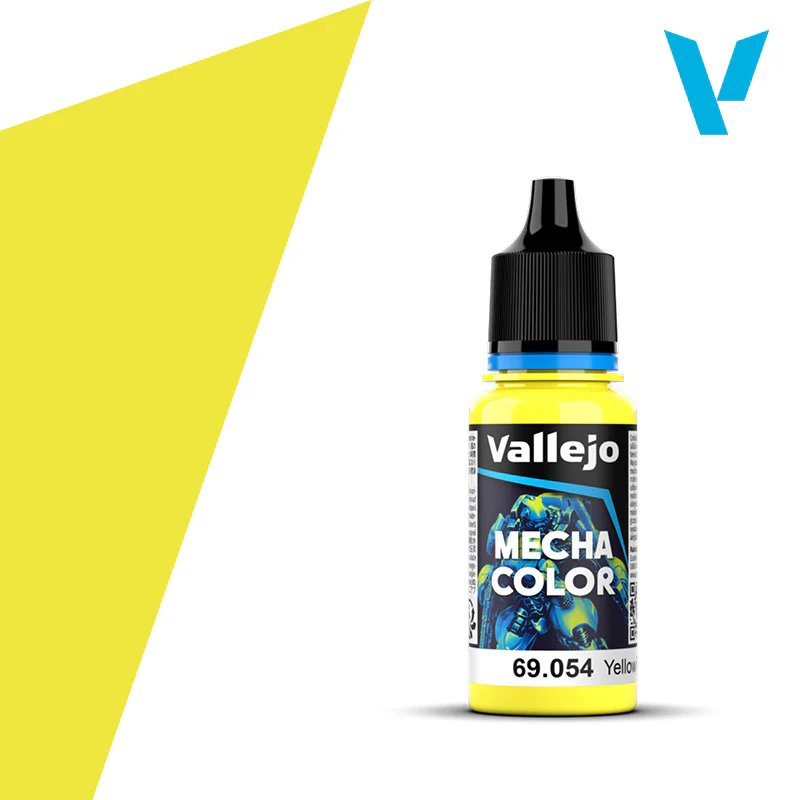 69.054 Vallejo Mecha Color Yellow Fluorescent