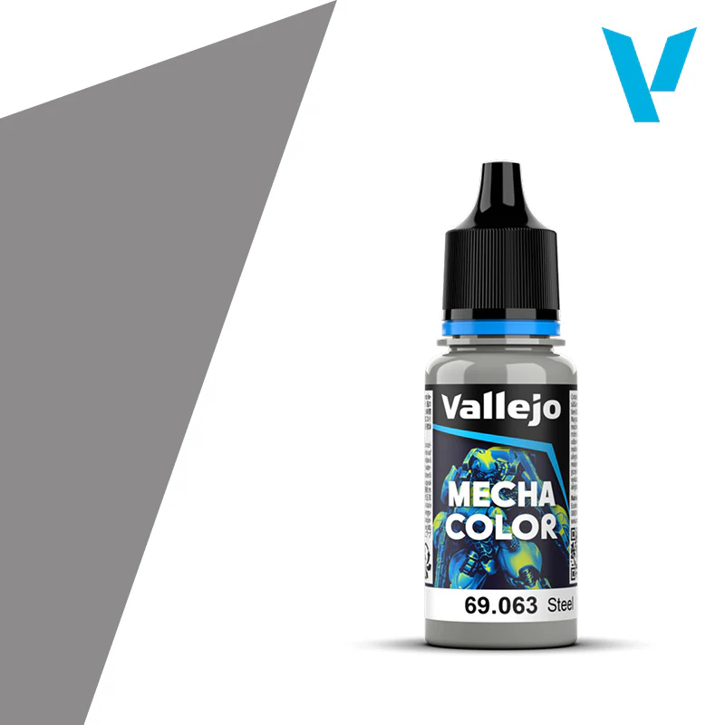 69.063 Vallejo Mecha Color Steel Metallic