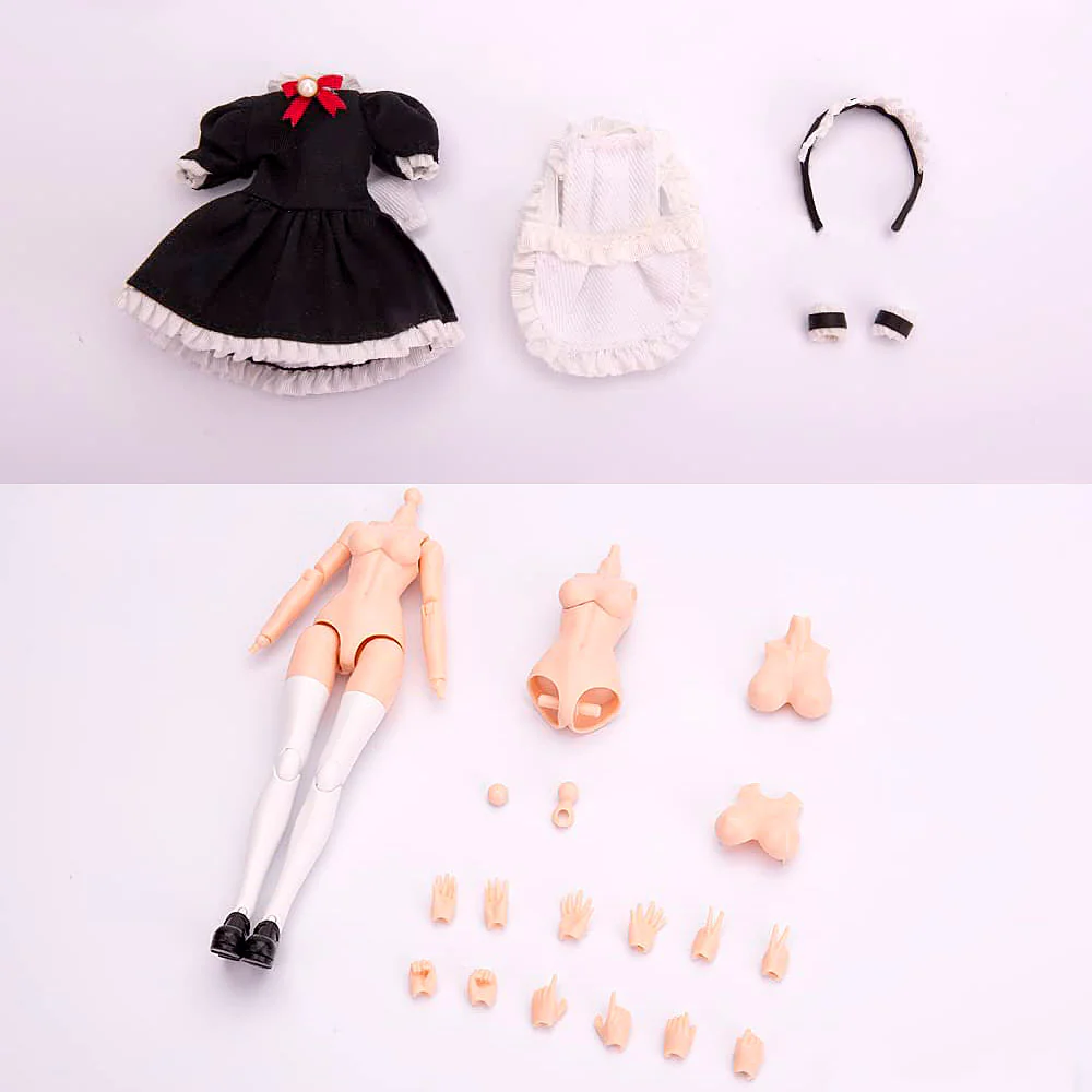 A.T.K.GIRL Maid Outfit + Figure Body Pack