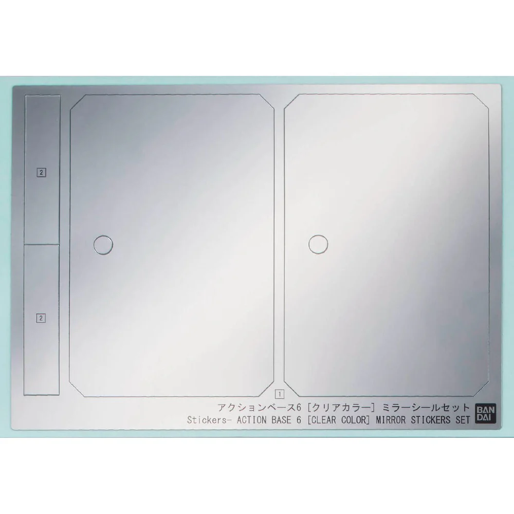 Action Base 6 Clear Mirror Seal (2 set) - Image 2